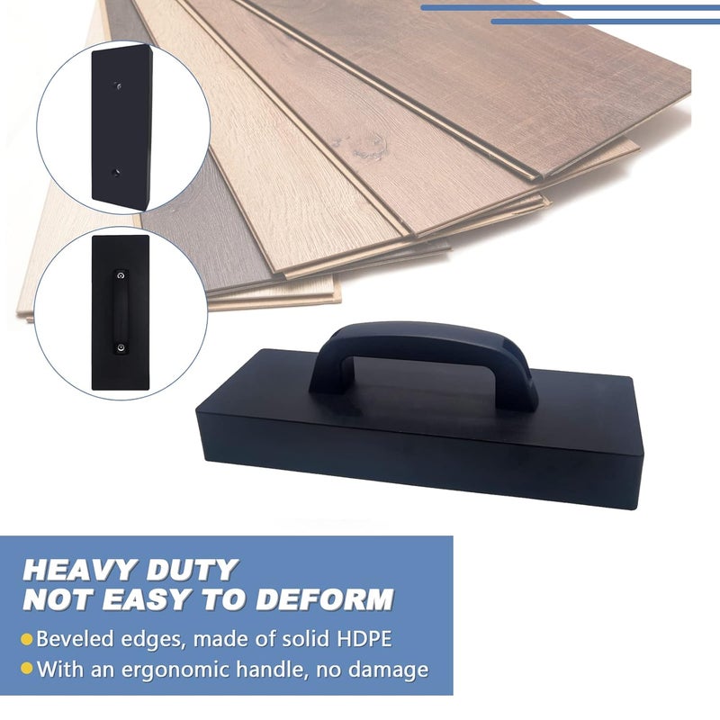 MinliGUY Tapping Block, Big & Weighted Floor Installation Block W/Handle No Hammer Required, for Laminate/Wood/Hardwood/LVT/LVP/Vinyl Plank Flooring, Heavy Flooring Tapping Tool -by - Image 4